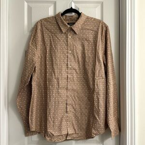 NWT Abbott Elementary Button down Men’s shirt L